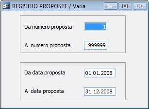 Stampa Registro Proposte